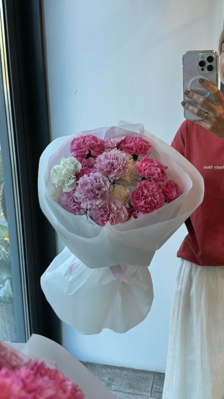 Букет из диантусов