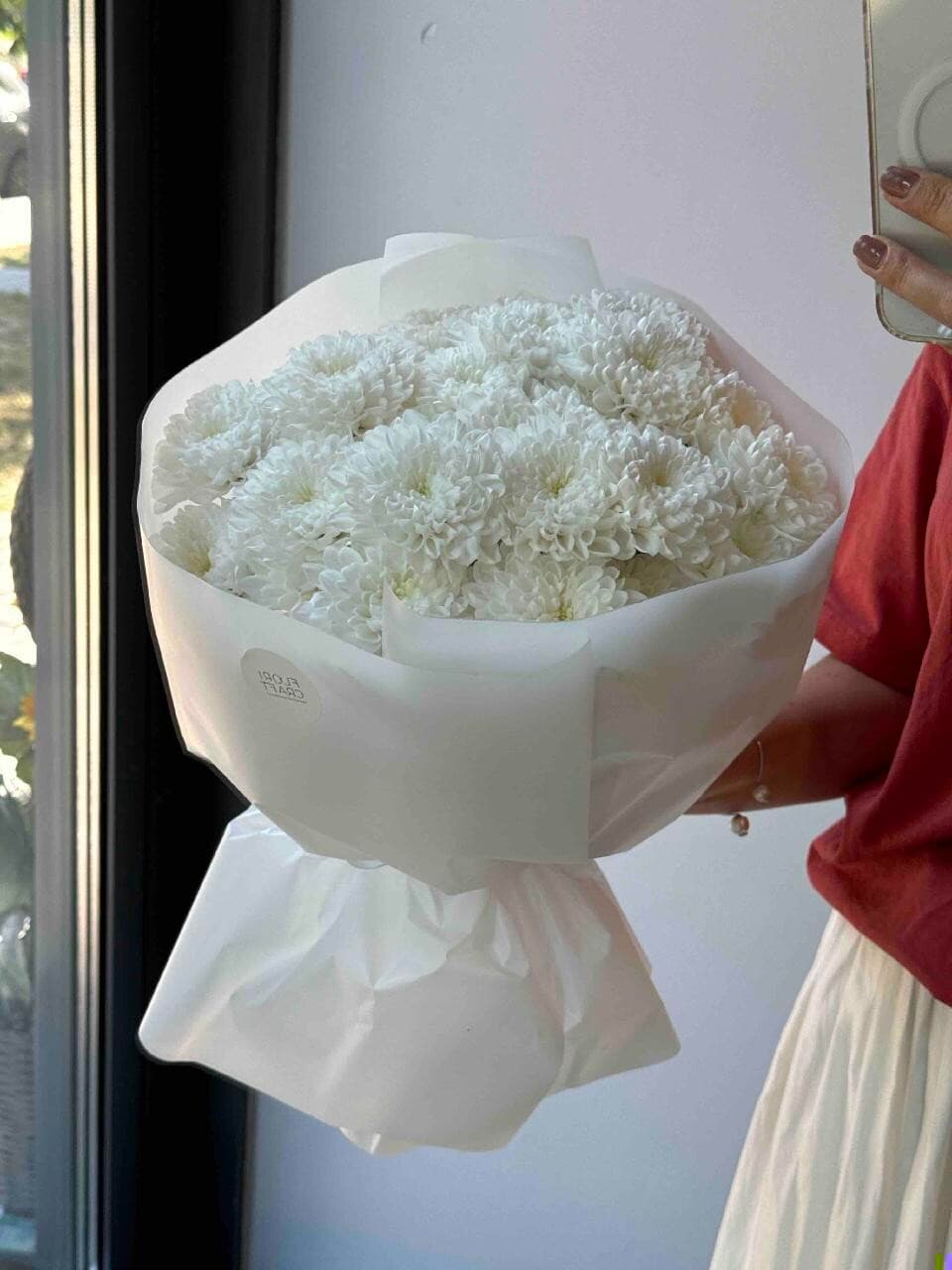 Букет из харизантемы