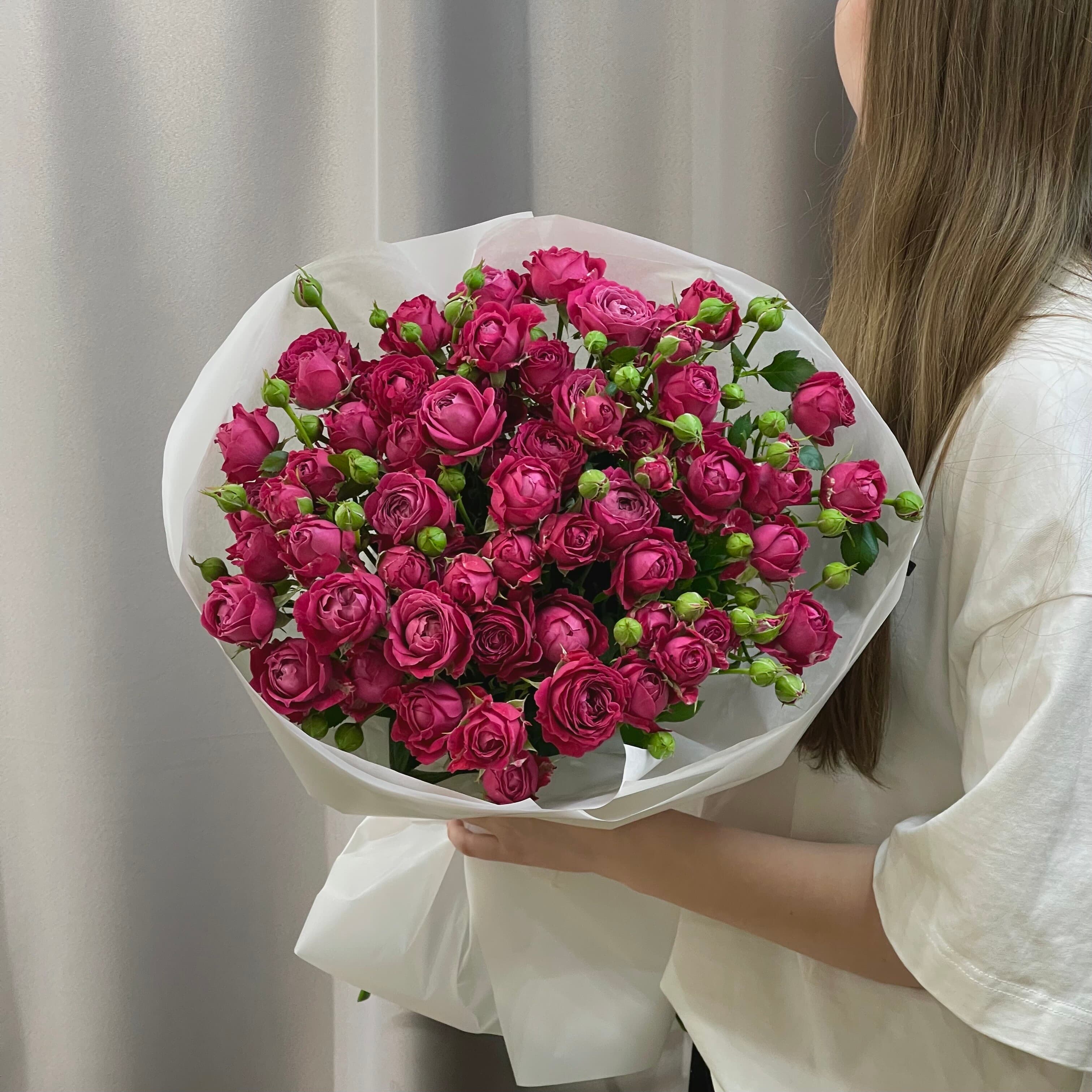 Моно из кустовой Розы Марвелос Баблс