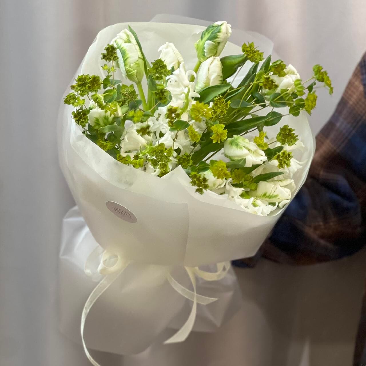 Букет с Тюльпанами и Гиацинтами