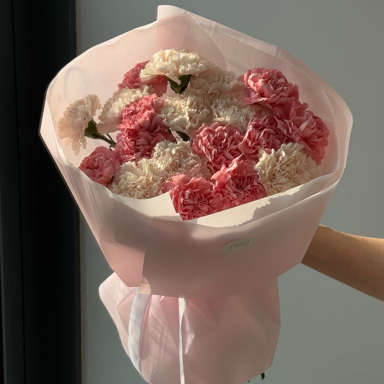 Букет из диантусов